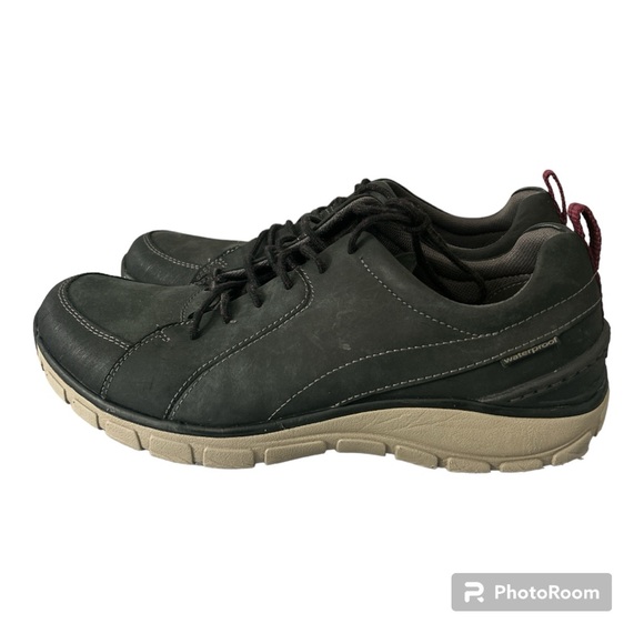 Clarks Wave 2.0 Lace Black Nubuck/Textile Combination - Picture 2 of 4